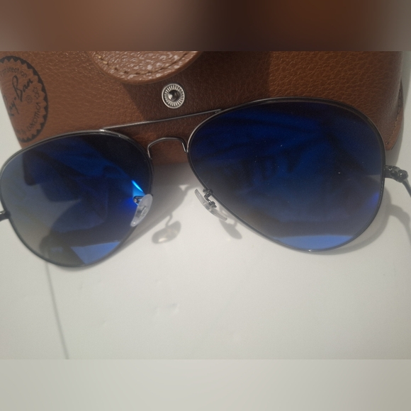 RAY-BAN Aviator Gradient sunglasses - RB3025 400/71 -Asian Fit -LG- New In case - Picture 6 of 6